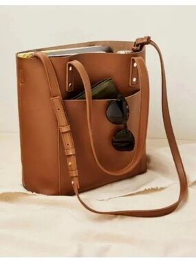 Henny + Lev Danielle Everyday Vegan Leather Tote  Bag